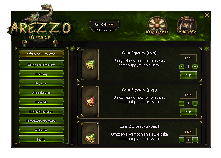 ArezzoMT2 — ItemShop